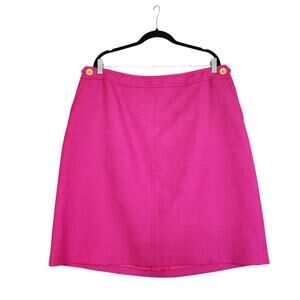 Talbots Fuchsia Pencil Skirt